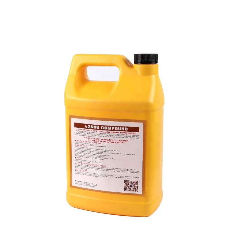 wholesale price 1 gallon car Professional Diamond Cut fast polish compound  for car code 2600