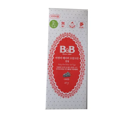 
B&B baby Oral clean liquid grape flavor - wholesale made in Korea for kids 