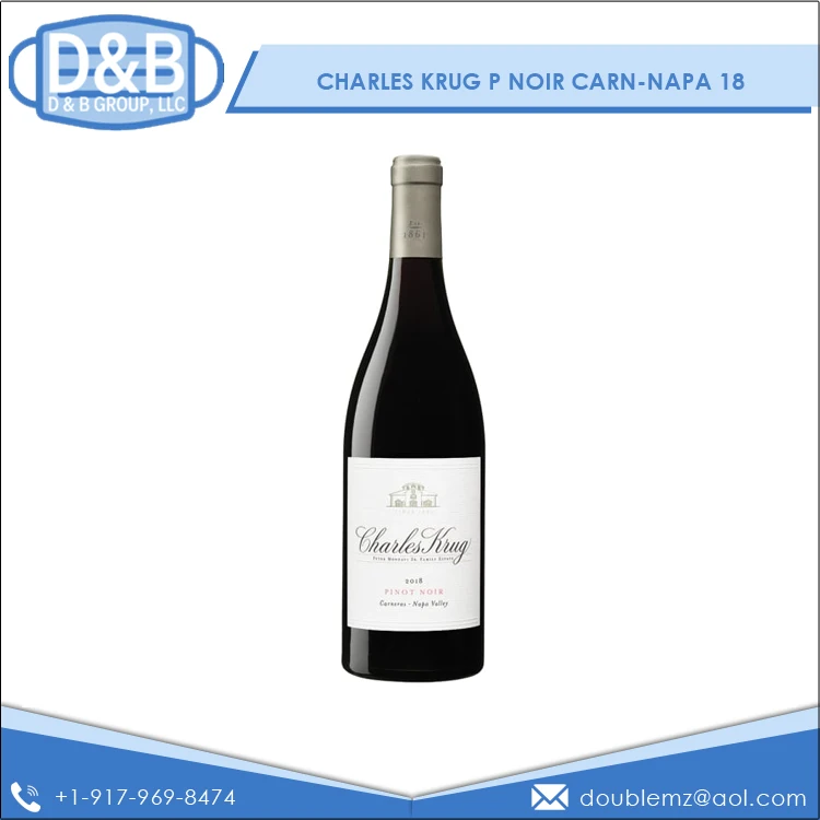 2022 распродажа красного вина Charles Krug Carneros Pinot Noir 2018 по низкой рыночной цене