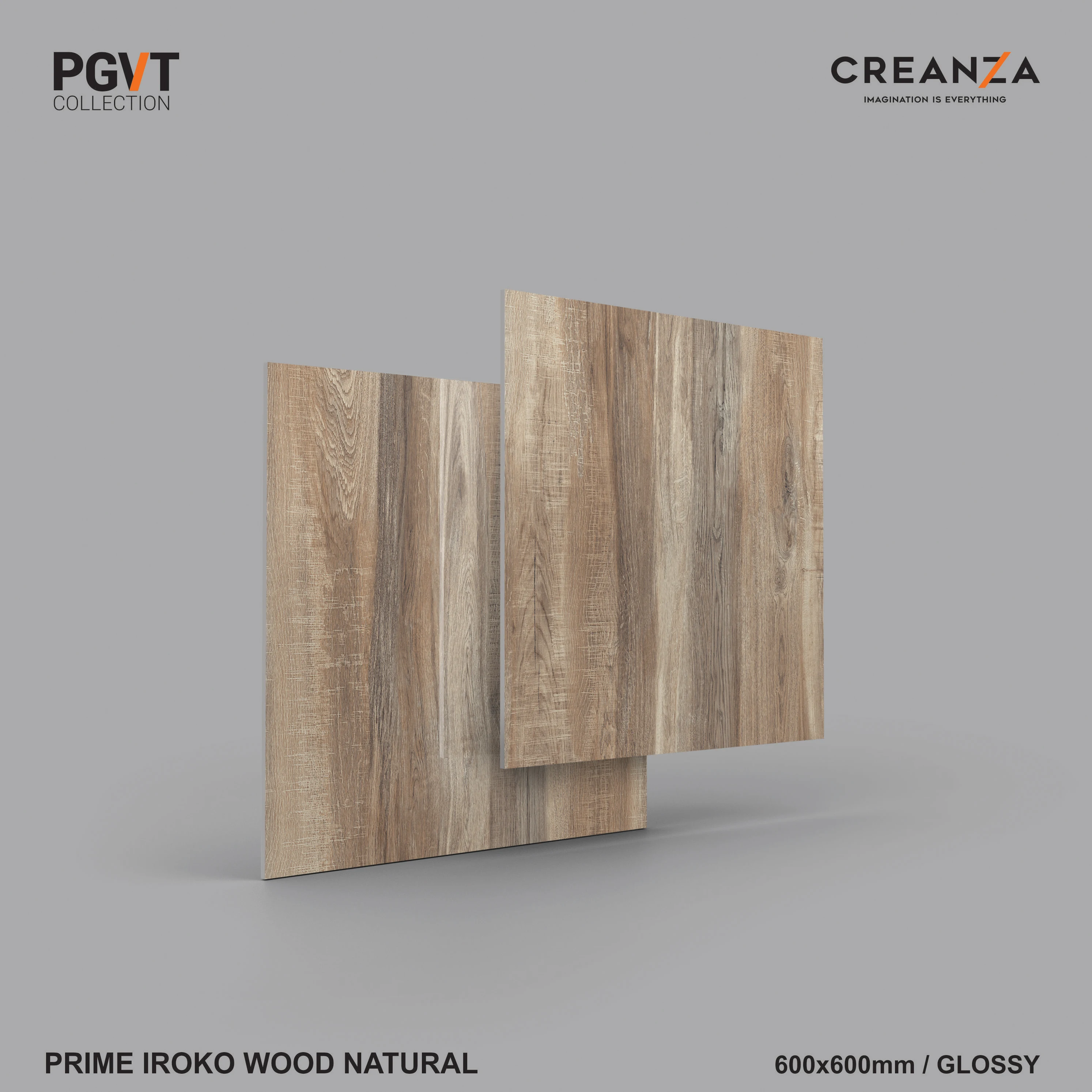 wooden glossy 600x600 floor tile natural wood with full glossy layer rectifier tile