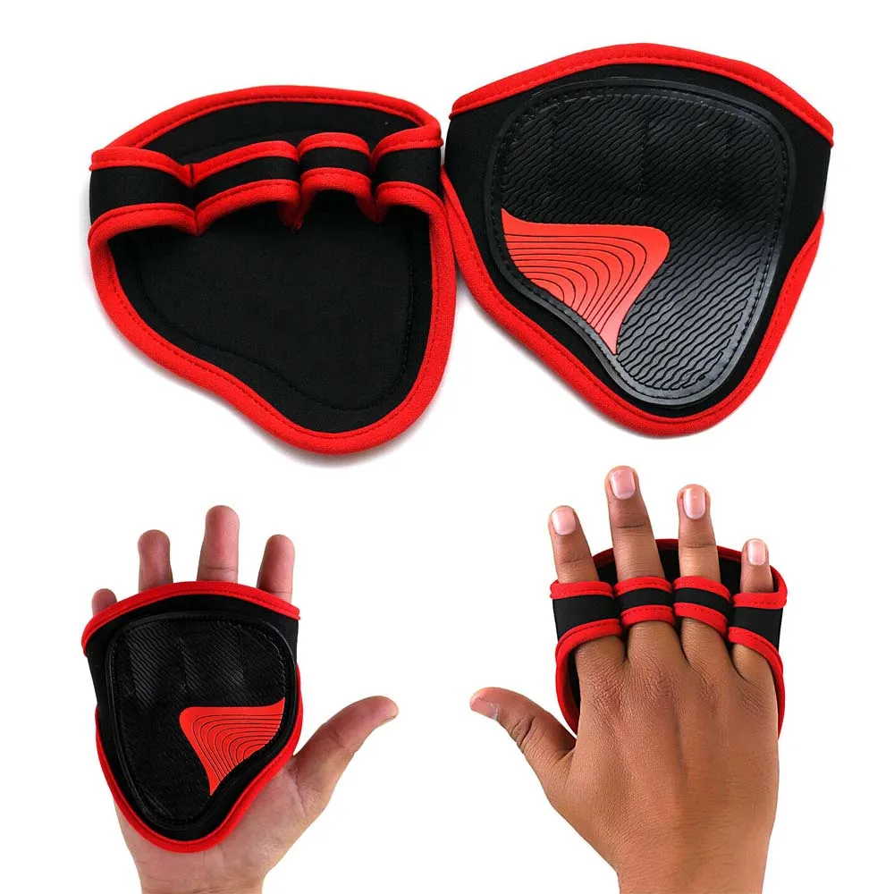 Heavy Gym Workout Hand Support Grip Pads for Men/Women Dead Lifting and Finger Massage for Bodybuilding and Exercise