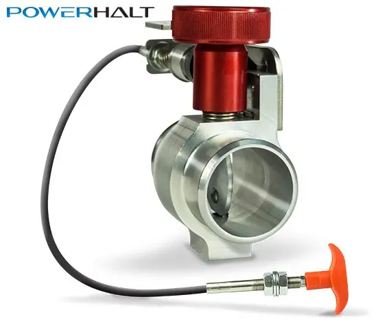 
 PH1 PowerHalt Positive Air Diesel Engine Shut-off Valve - 1.75