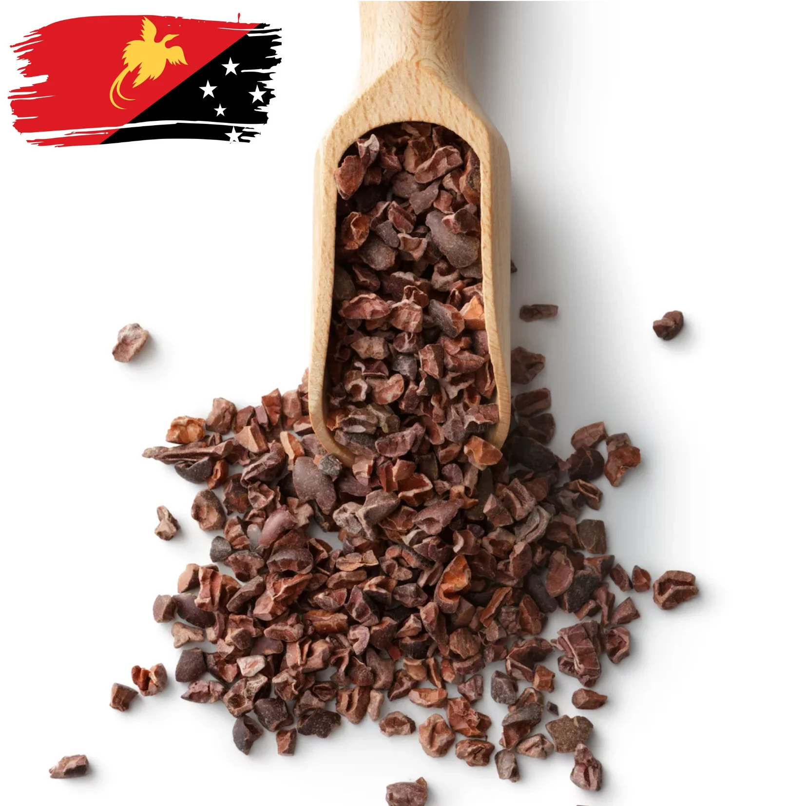  100% натуральные вьетнамские жареные какао Nibs-какао