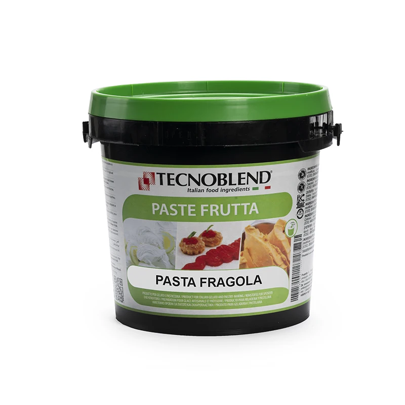 TOP QUALITY Made in Italy FRUIT PASTES Traditional Ice Cream STRAWBERRY - 3 kg Bucket