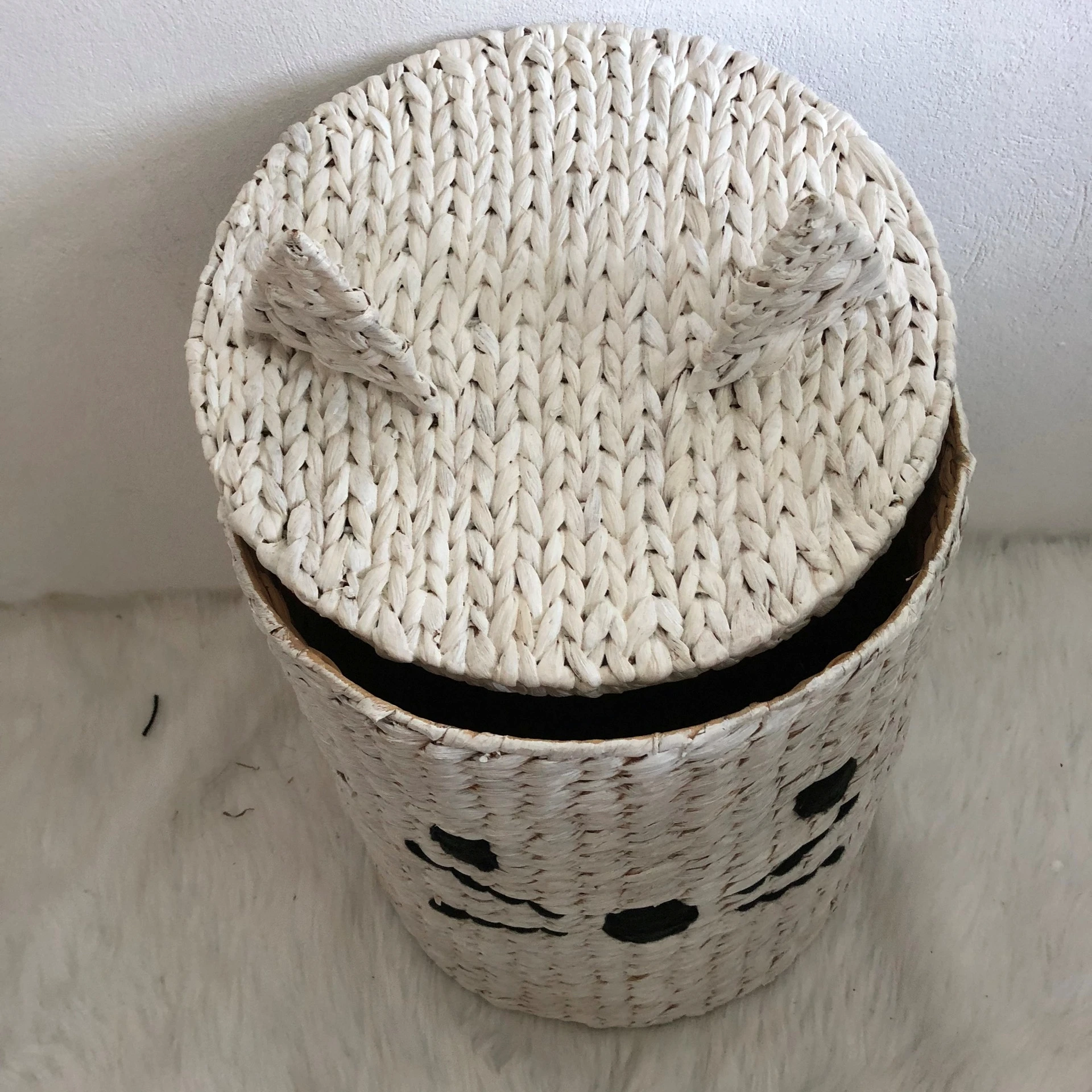 Vietnam Manufacture Kids Basket- Sustainable Hyacinth Storage Eco-Firendly Nursery Basket for Home Decor - OEM ODM