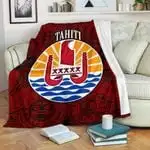 Mini blanket Office nap coral nap Spring and autumn nap quilt Summer air conditioner Leg Blanket Fiji Tapa coconut printed blank