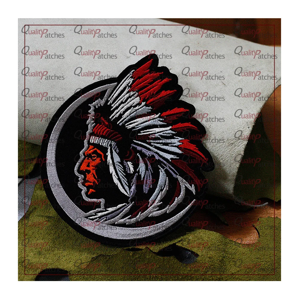 Best Quality Custom Embroidered Patches Iron on Patches Sew On Custom Badges Backup Logo Hat Hook and Loop Patches