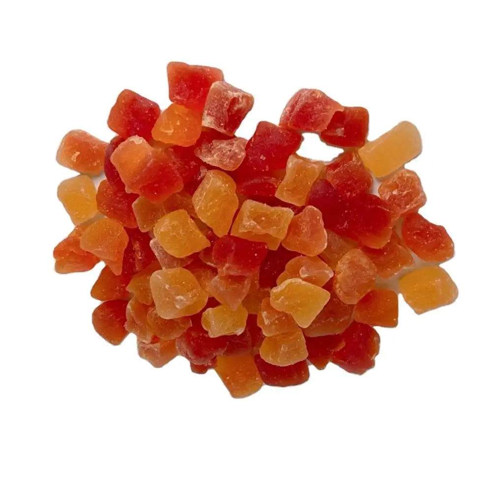 Обезвоженные кости папайи 8-10 мм. Натуральный красный цвет упаковка 20 кг происхождение из Таиланда.