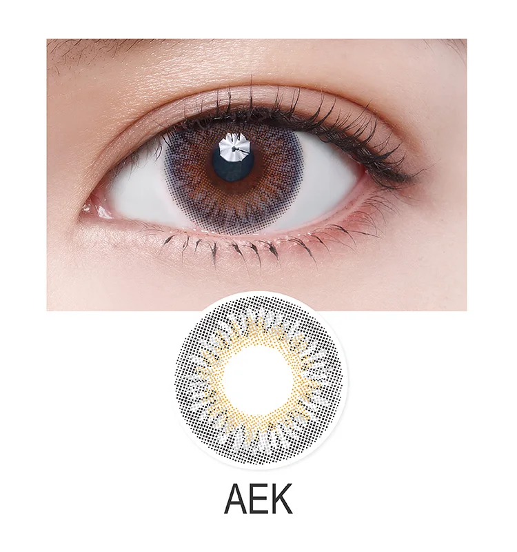 
38% color contact lenses | Daily Disposable | 14.1 mm | OEM | Luxury Design | Bestseller | Cheap Price | Shining Gray 