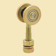 HANGING SLIDING DOOR ROLLER FOR WOODEN DOOR USED AT A WAREHOUSE ETC WITH OTHER RELATIVE PARTS