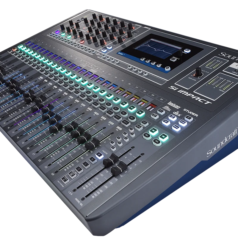 {SUPER SEPTEMBER} ORIGINAL SOUND-CRAFT Si IMPACT 40INPUT DIGITAL MIXING CONSOLE AND 32-In/32-Out USB INTERFACE WITH iPad CONTROL