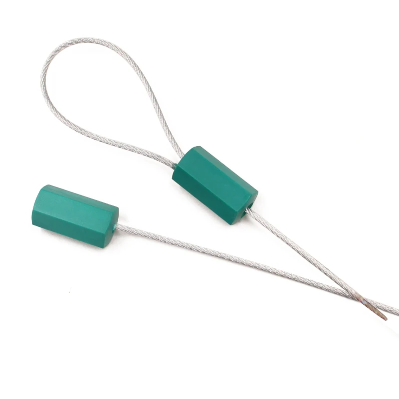 PN-CS5101 Aluminium alloy security cable seals lock yellow/blue/orange/red/green cable WIRE seals