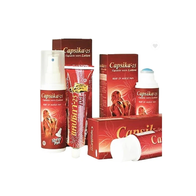 Производство Таиланда для облегчения боли в теле, экстракт от Чили