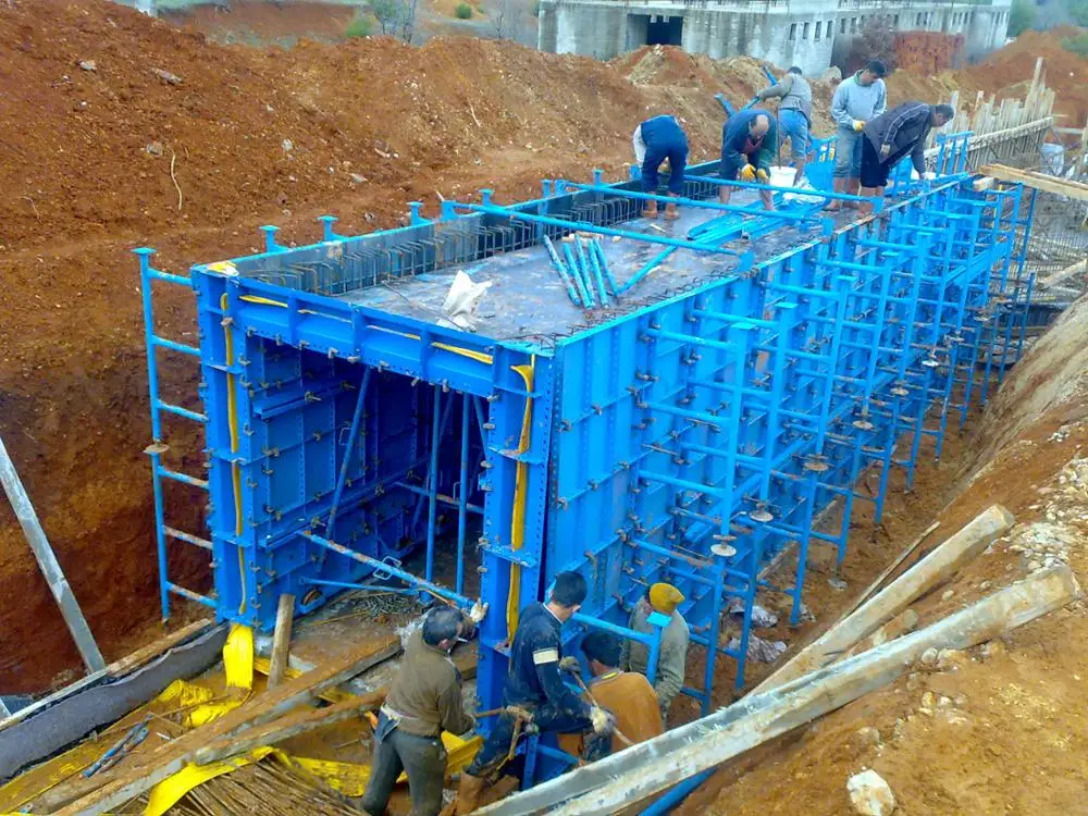 
Curtain & Culvert Steel Formwork 