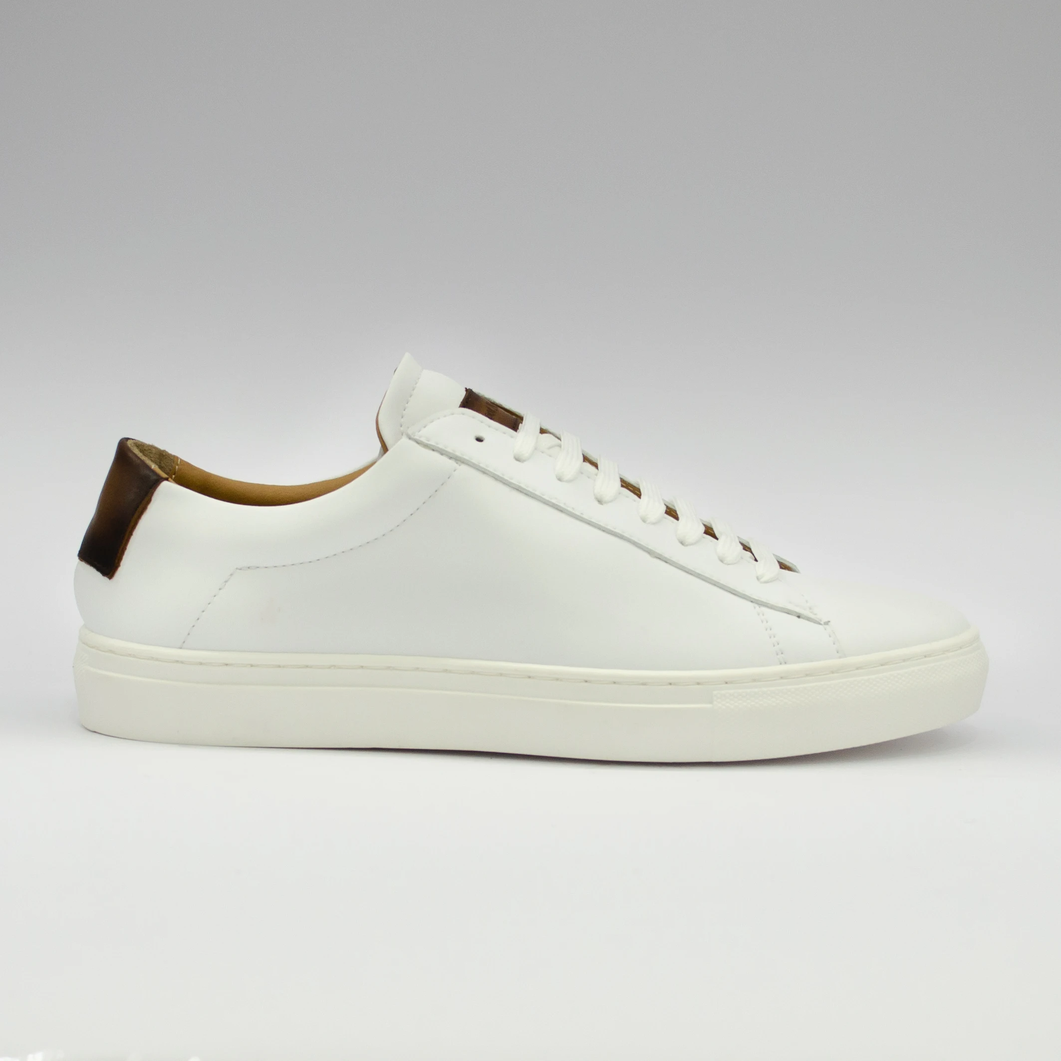 SN718 LEATHER WHITE FASHION SNEAKERS MADE IN ITALY. AVAILABLE IN ALL COLORS. MADE IN ITALY WITH GENUINE LEATHER