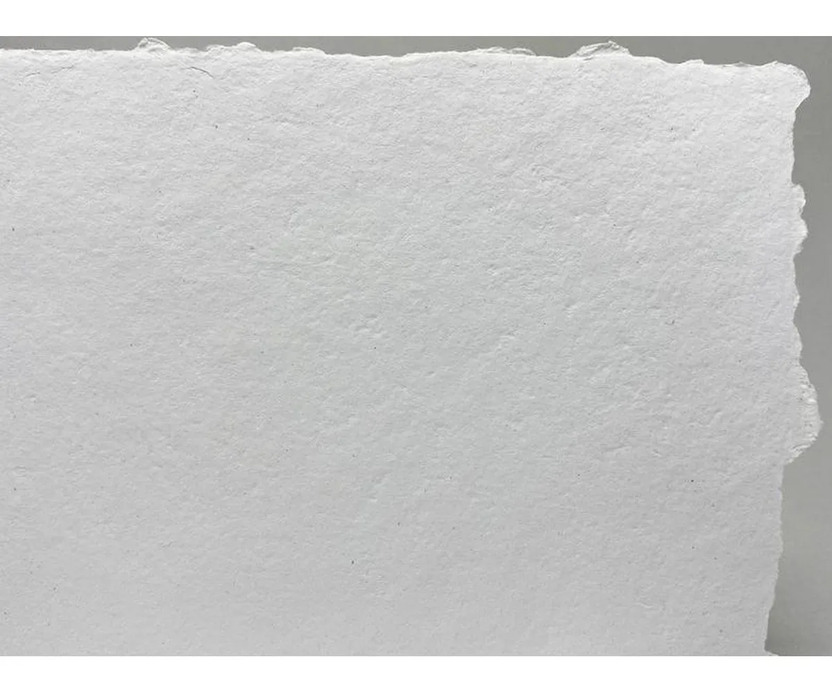 Mini Greeting Cards White handmade paper recycled watercolor art paper