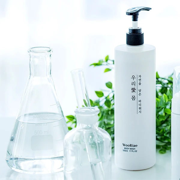 hand soap made in korea soap safe skin barrier strengthening for woman green tee traditional moist for itch blackhead_WOORIAE