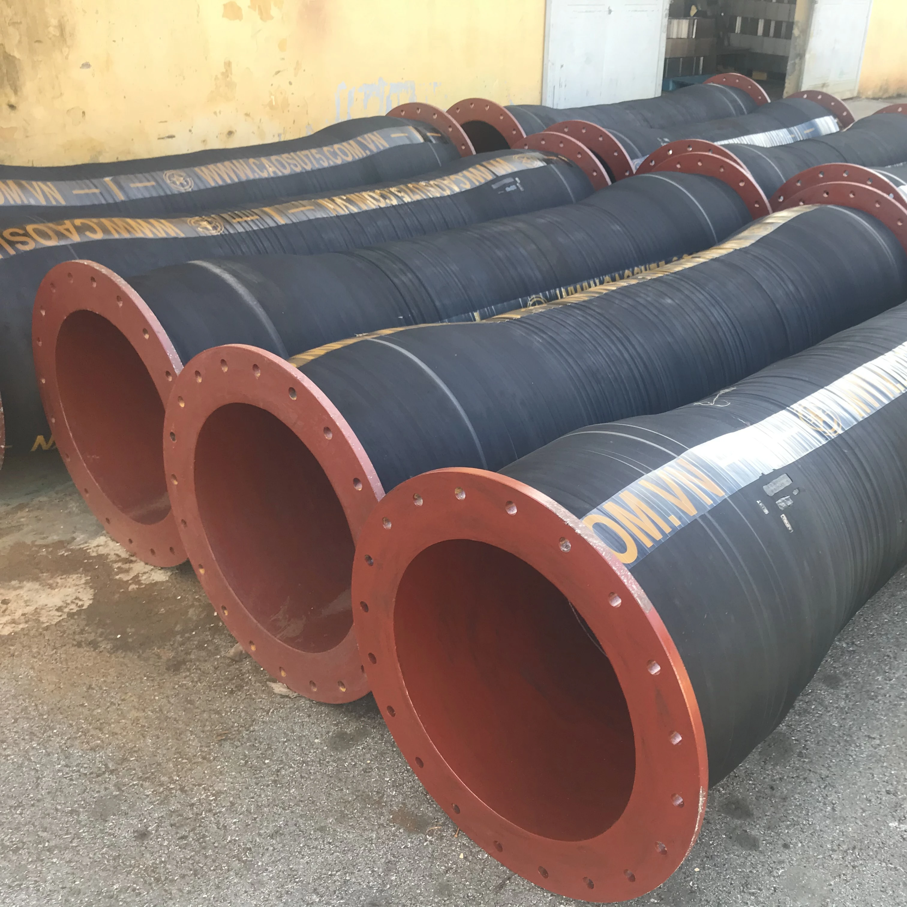 
 Резиновый шланг, устойчивый к истиранию/маслам/нагреванию/давлению, гибкий стальной фланец, всасывание песка/морской дноуглубление/взрыв масла  