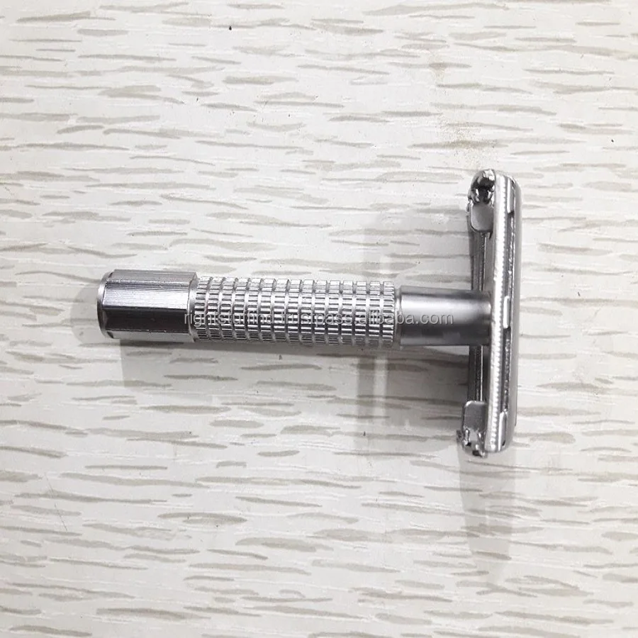Master Heir Removing Safety Classic Razor Barber Salon De Handle Shaver Long Shaving/Styling Beard Double Edge