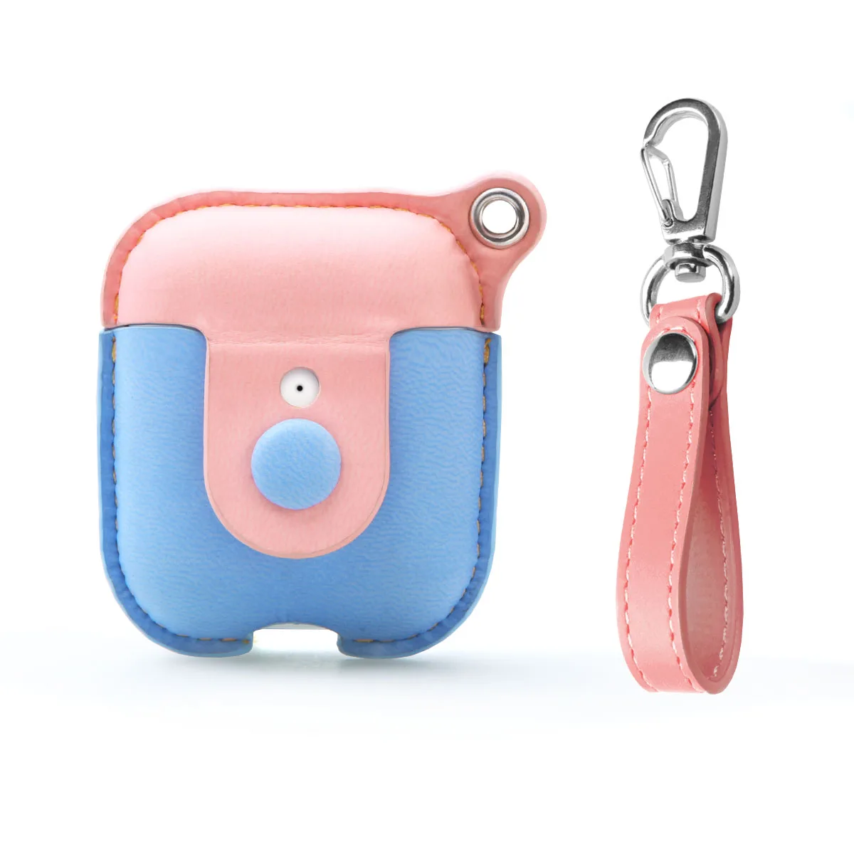 
oem odm case plastic leather PU case for airpod 2 