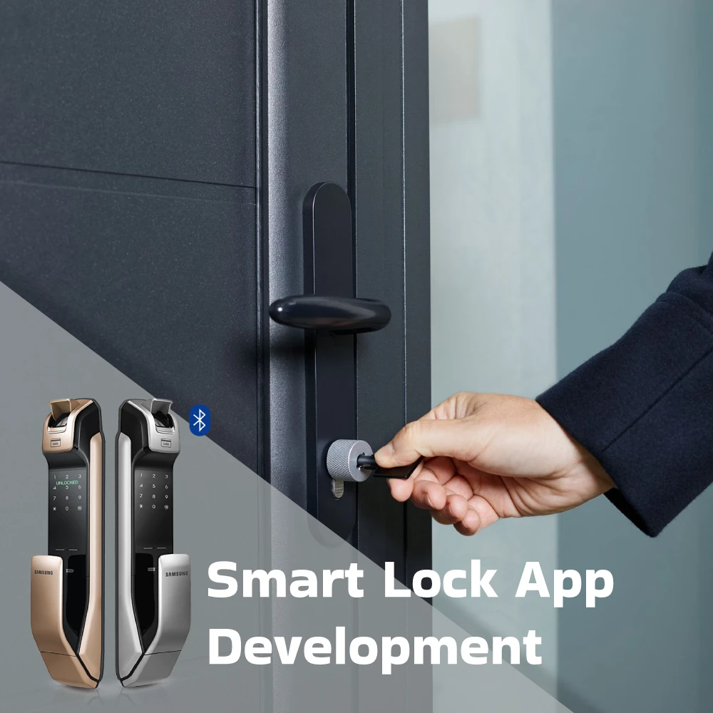 Create Smart Lock Prototype With Android IOS Mobile APP  Top Best Mobile Apps Development Services