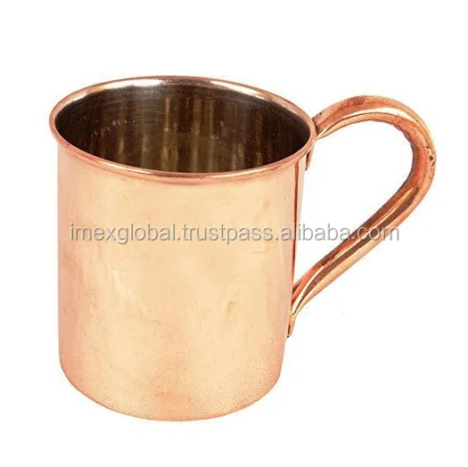 COPPER MUG 100% COPPER MUG 500 ml MOSCOW MULE COPPER MUG HIGH QUALITY AND BEST MANUFACTURING IN WHOLE SALE PRICE