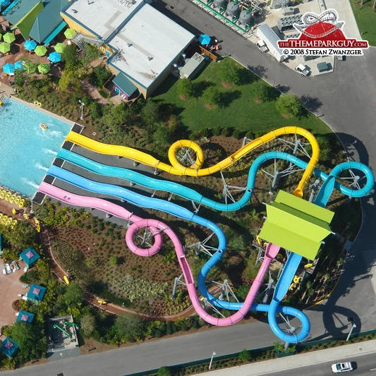 2022 Hot Water Park Equip Playground Slide Set