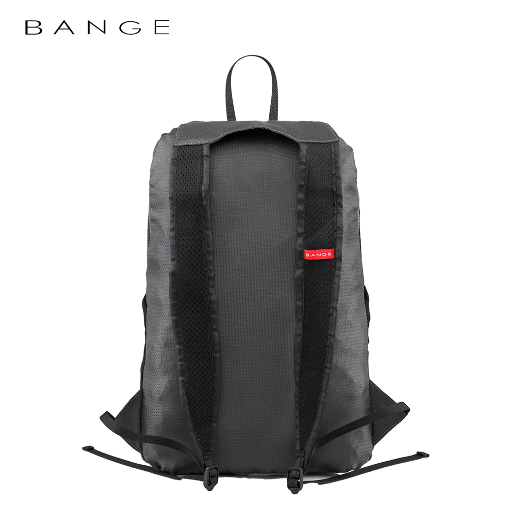 Factory cheap light foldable backpack men nylon black men boys bag fashion sports waterproof custom laptop backpack