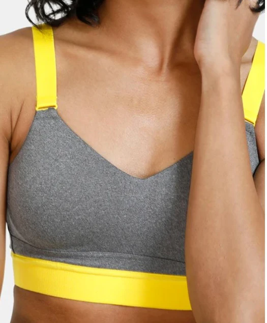 Outdoor stylish women sports bra 2021 Wholesale polyester spandex sports bra