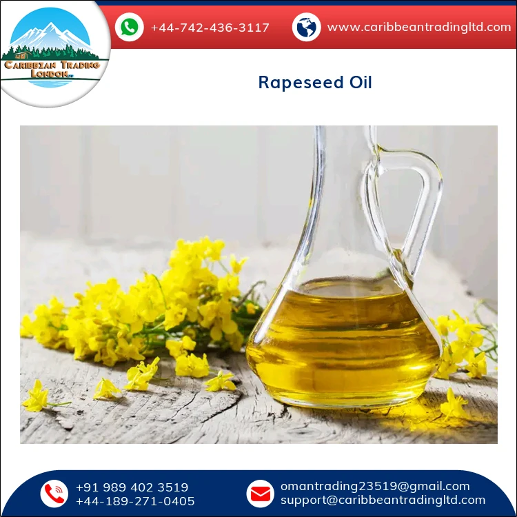 Indian Supplier of High Quality Pure Refined Rapeseed Oil for Wholesale Purchase
