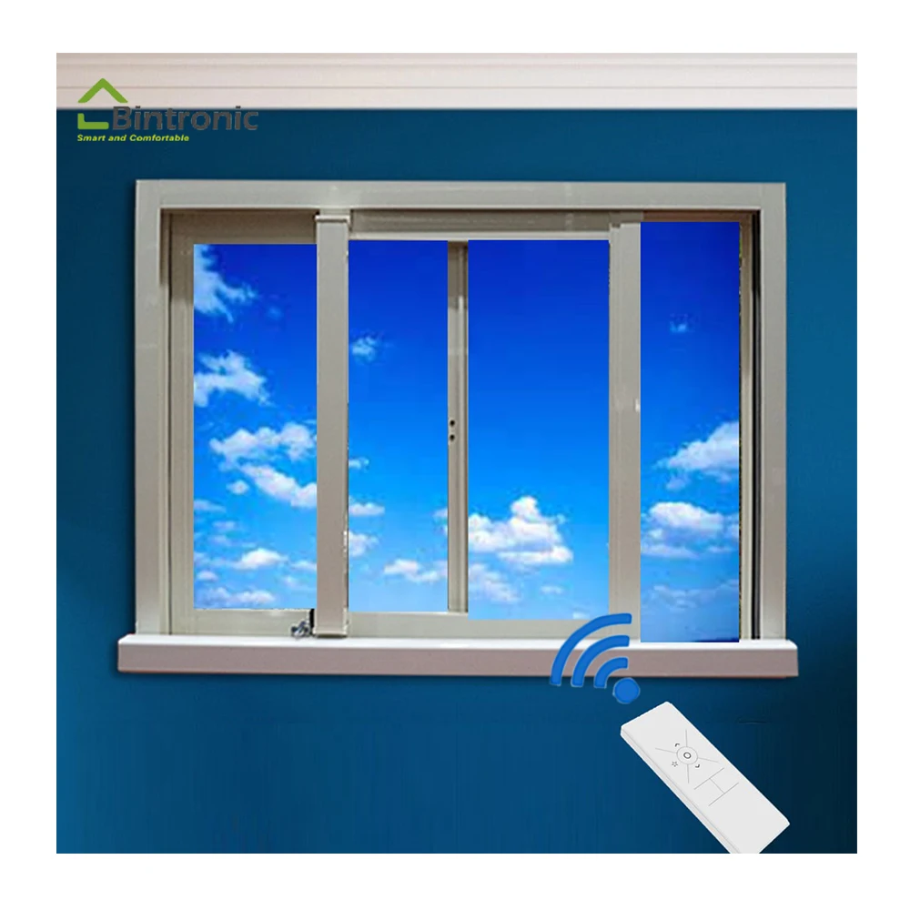 Моторизованная система открывания окон, моторизованный привод для раздвижного окна