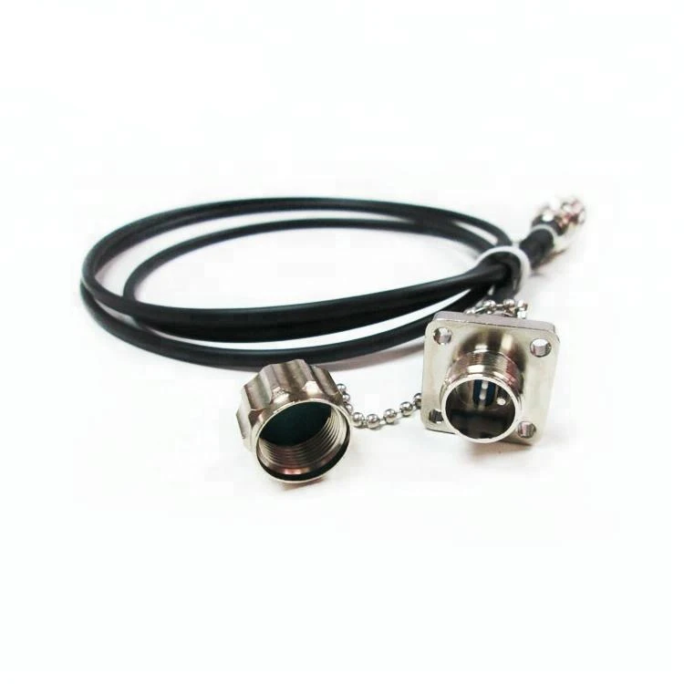 Outdoor 2F 4Core ODC SX MM Fiber Optic 3M Patch Cord With Female And Male Connector For FTTA And Broadcast Network