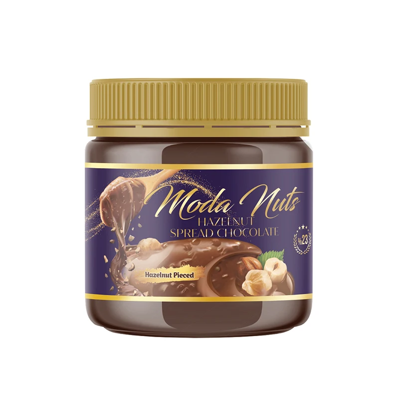 Factory Direct Wholesale 350gr Glass Of Jar ,20% High Protein, Stevia, Sugar Free Hazelnut Chocolate Spread