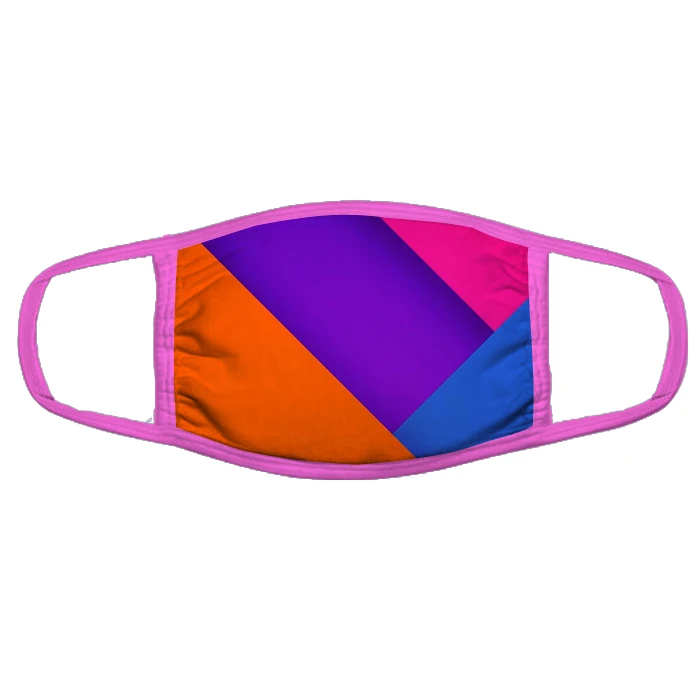  Черно-белая маска для лица с логотипом на заказ унисекс оптовая продажа хлопковая Полиэстеровая ткань многоразовая