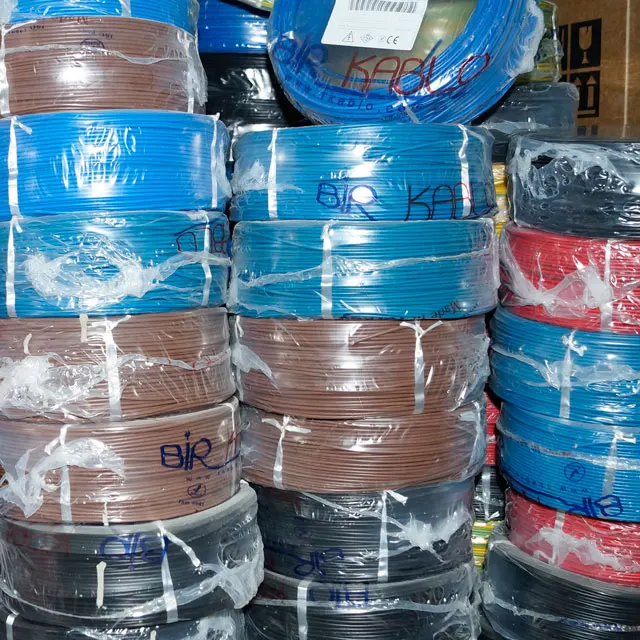 H07V-R Electric House Wiring Copper Wire & Cable BRISCOOL Cable H07v-r H07v-u Pvc Electric Wire