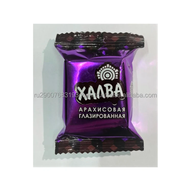 Высококачественный вкусный арахис halva с шоколадным флайсером 25 г упаковано для продажи от производителя