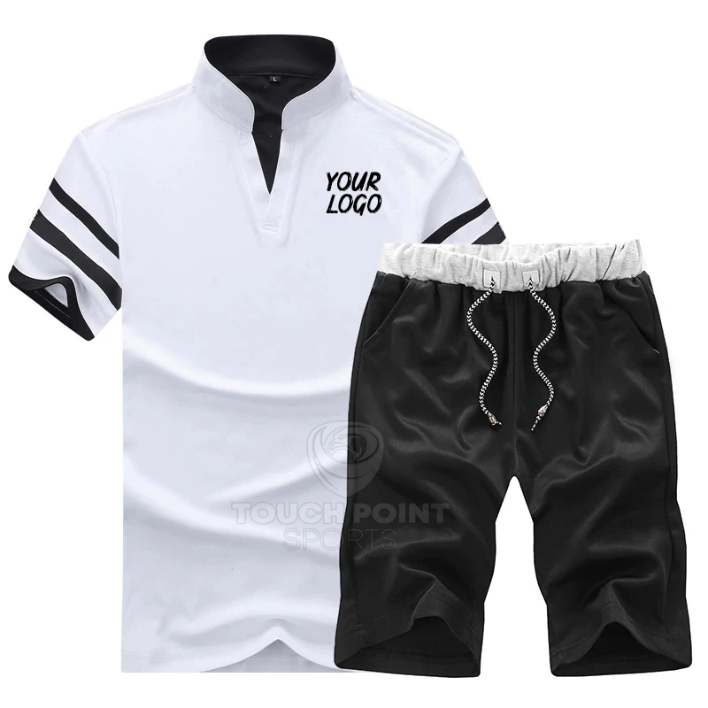 Couple clothes streetwear sweat suit set blank 100% cotton tracksuit gym logo fleece hoodie men