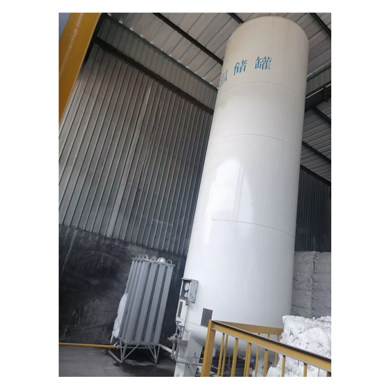  ASME 10m3 Медицинский Чистый 10000l больничный кислородный жидкий резервуар для транспортировки жидкого кислорода