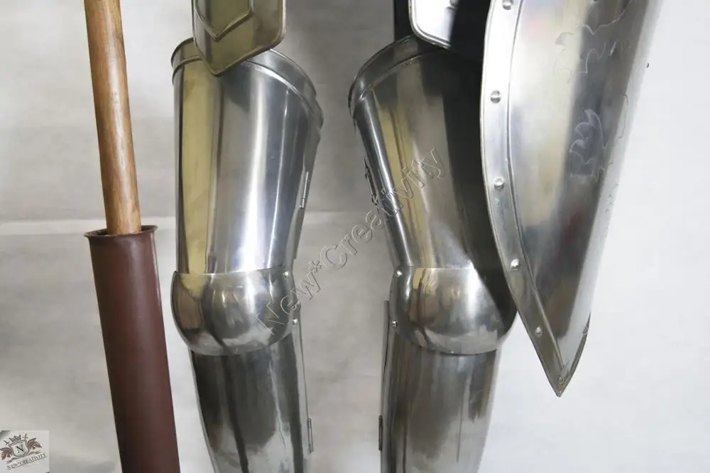 Medieval Knight Suit of Armor 15th Century Combat Full Body Armour Sword Indian supplier
