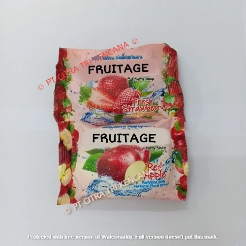 Сладкое освежающее мыло для тела с фруктами Экстра витамин А долговечный фруктовый аромат лучший Алжир Северная Африка