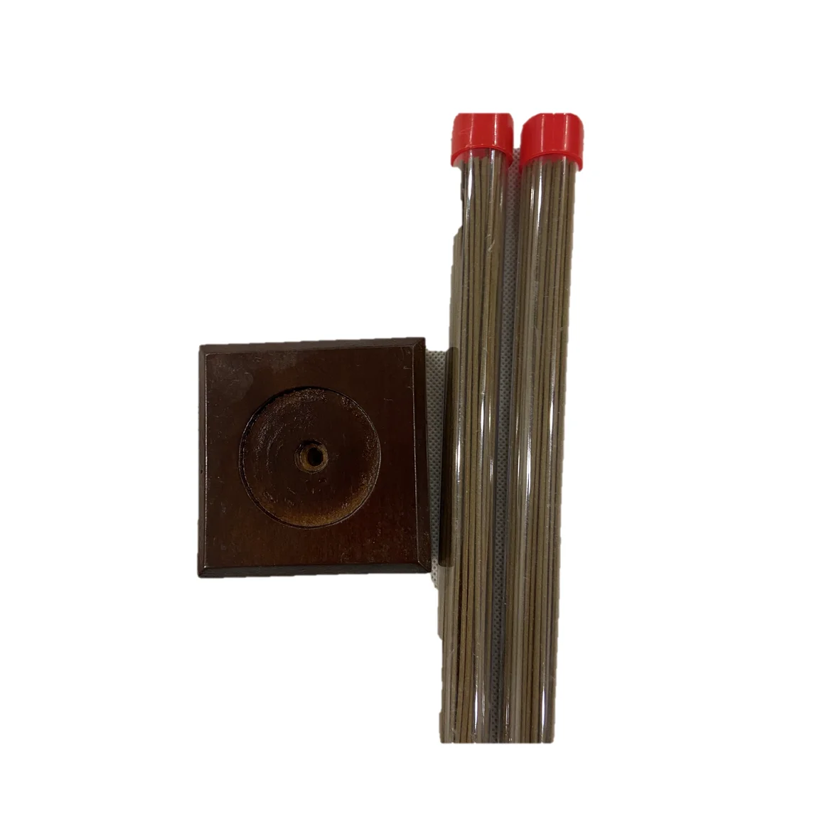 High Quality Rectangle Wooden Burning Box High-end Incense Stick 22cm Smart oud incense burner