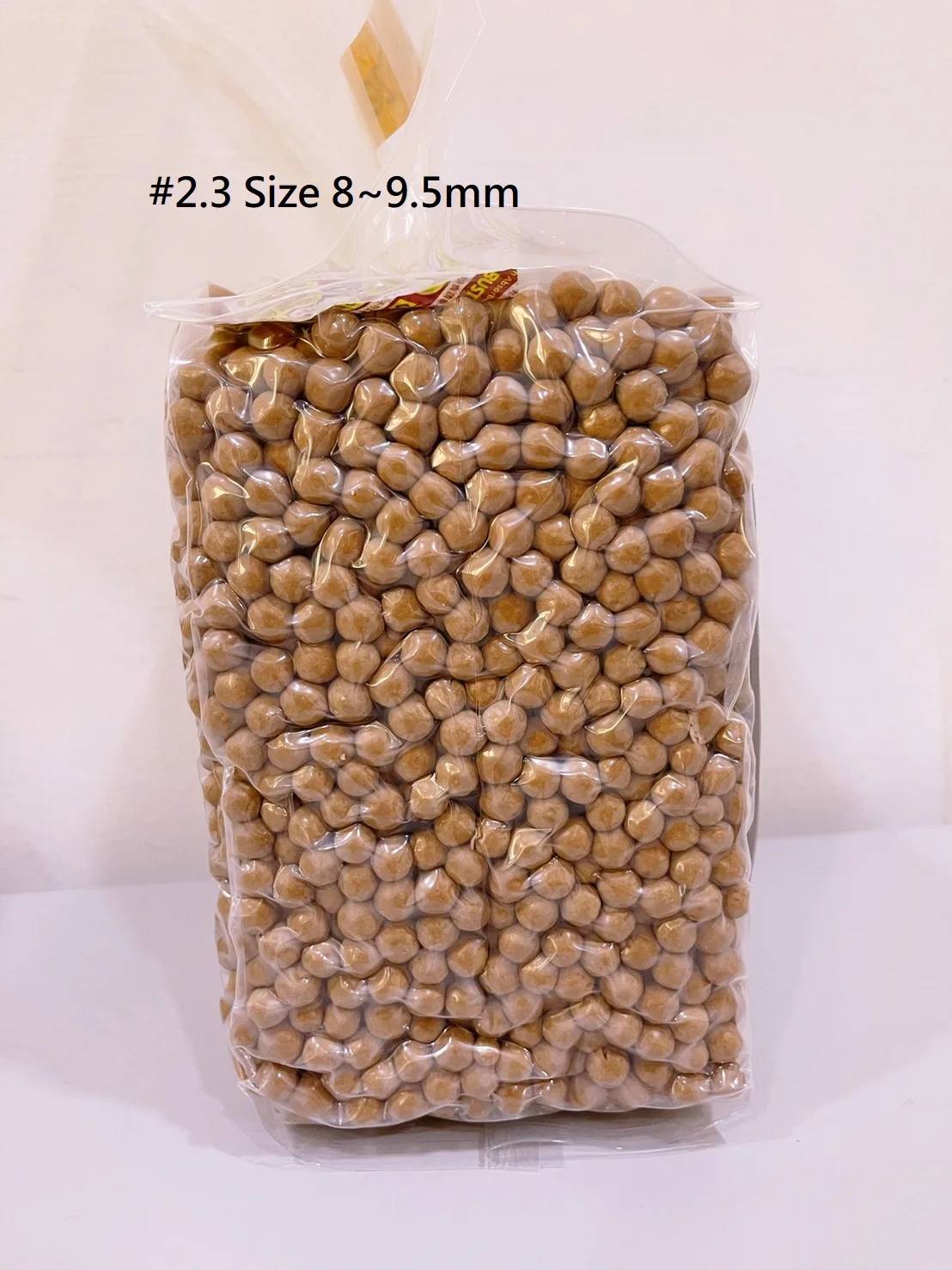 Taiwan Bubble Tea Supplier Tapioca Pearl 3 kg size 8 mm-9.5 mm