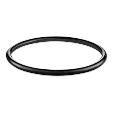 Steel bondage slave collar black