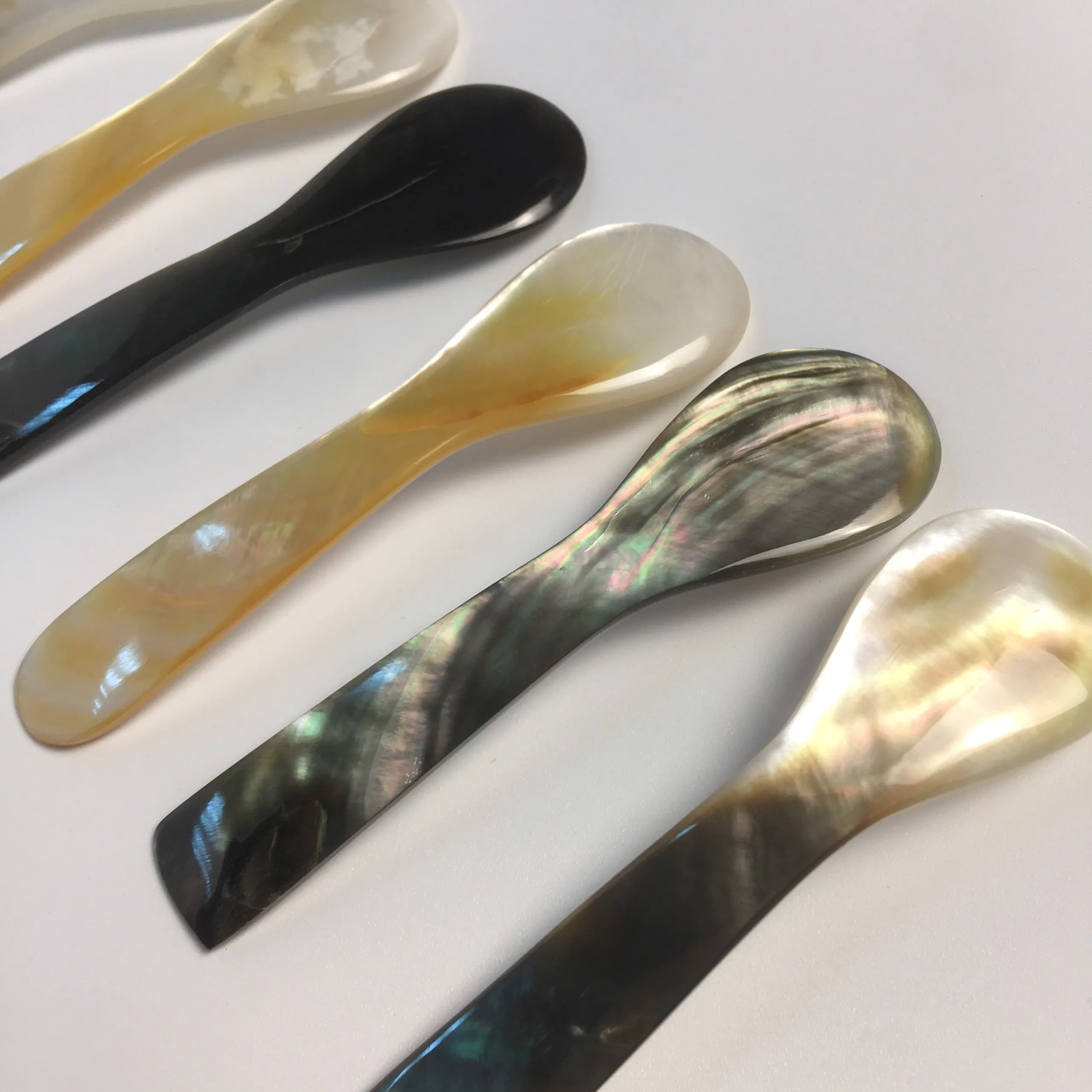 Eco-friendly Mini Caviar Spoon Size 8cm Everyday Spoon Set Sustainable Restaurant Kitchen Spoons Made in Vietnam OEM ODM