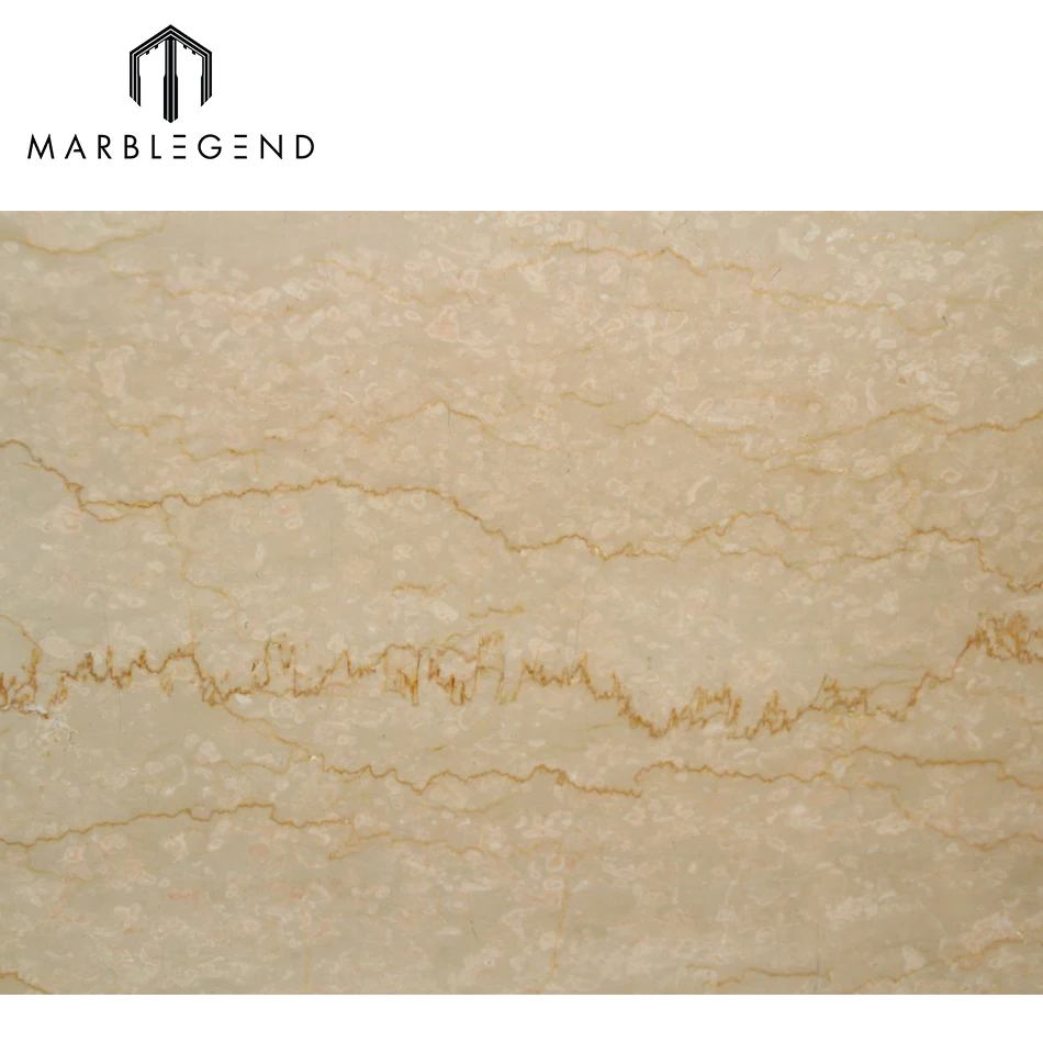 2cm thick high polished big slab Italian botticino beige classico marble