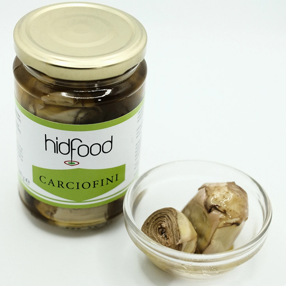 Private label Made in Italy high quality food products ready to eat canned vegetables artichokes in oil