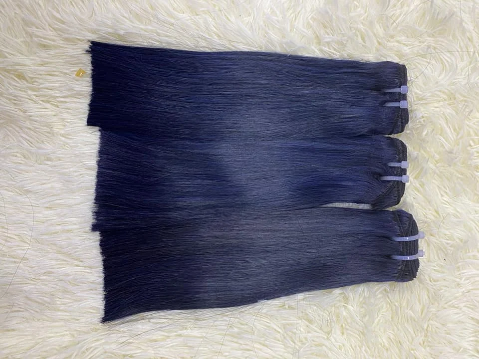 Заводская цена 100% человеческие волосы высокое качество цветные шелковистые прямые сделанные во Вьетнаме