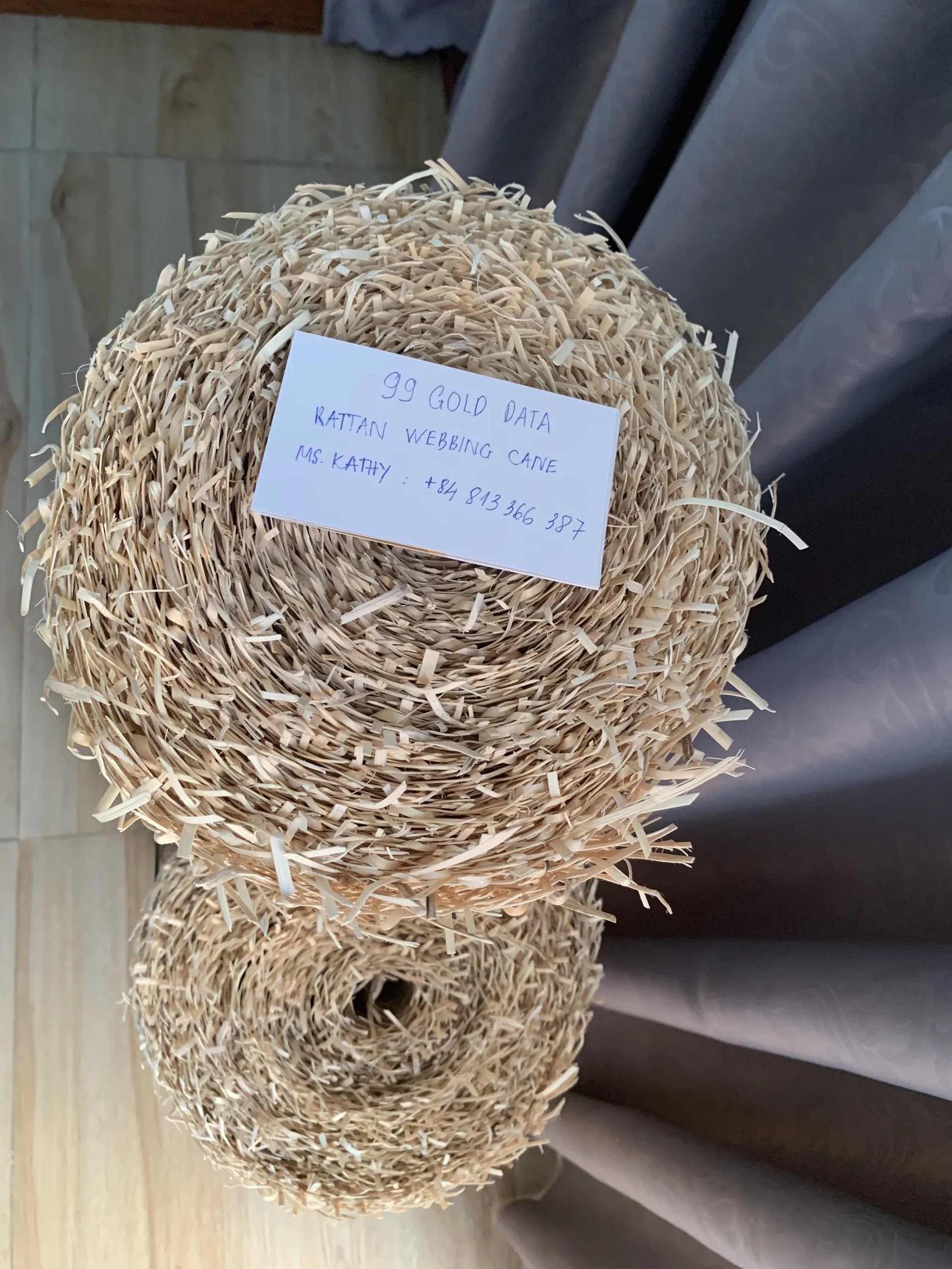 Factory price Fast delivery Natural Mesh Rattan Cane Webbing Roll Hand Woven Webbing Cane