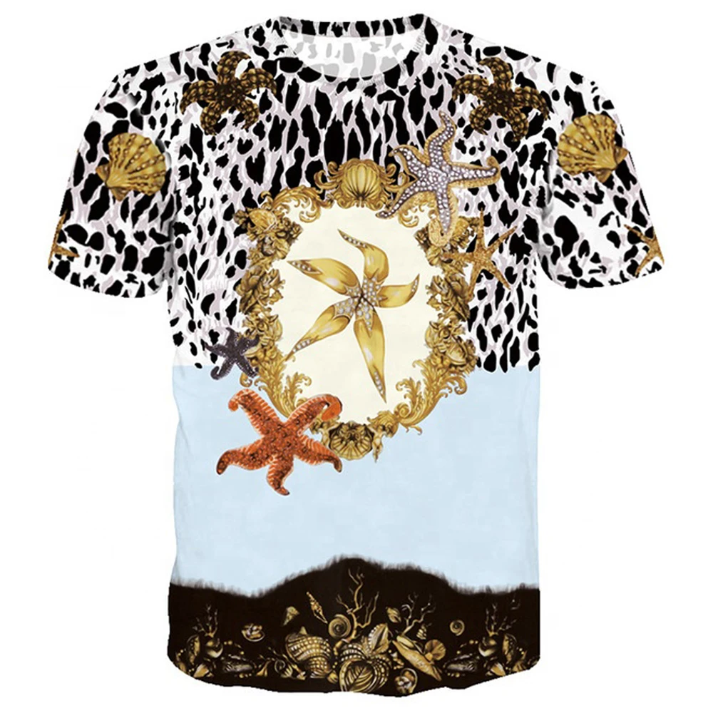 
3d lion Print Designed Stylish Summer T shirt Brand Tops Tees 