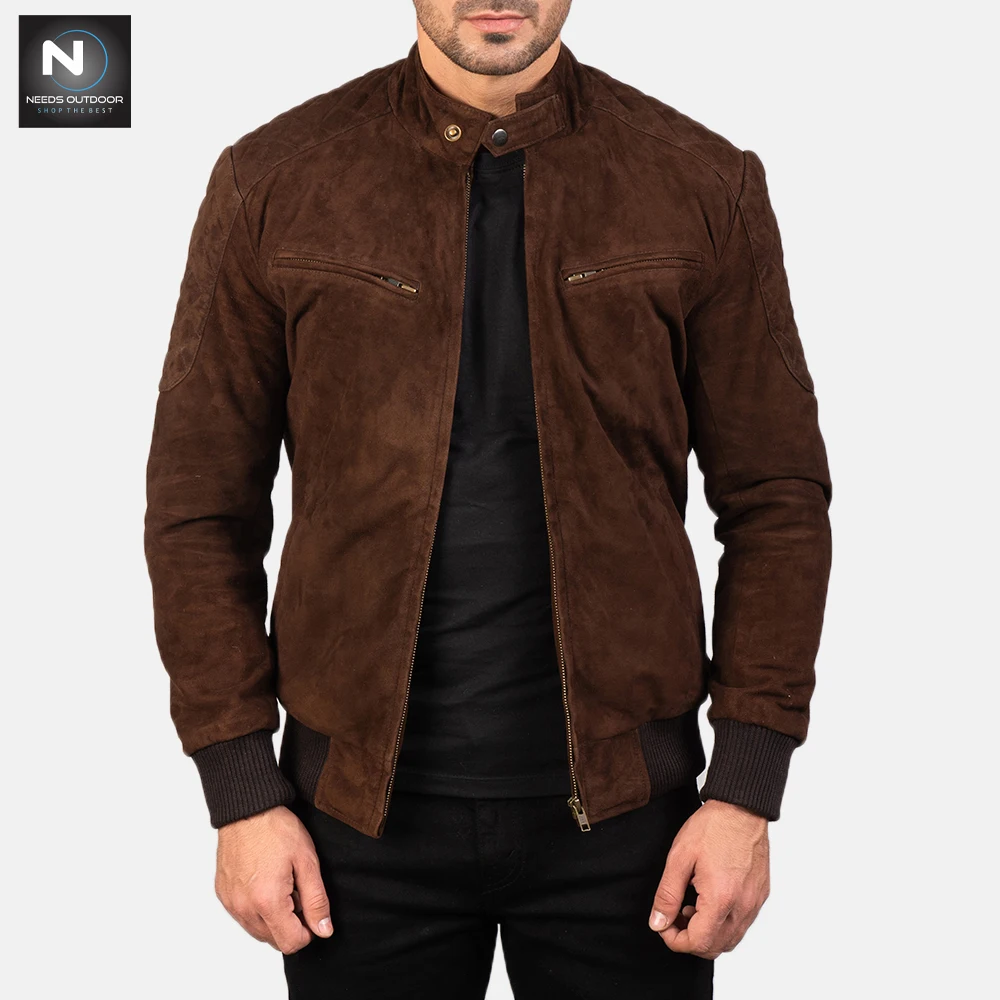 New Jacket For Men In Autumn/Winter 2021 Fashion Casual Leather Embroidered Jacket In Winter Velvet Jacket